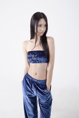 ダーリンユアチューブトップ / DARLING, YOUR TUBE TOP ! #VELVET BLUE