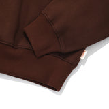 ウィティーバニークロップ丈スウェットシャツ／WITTY BUNNY CROP SWEATSHIRT [BROWN]