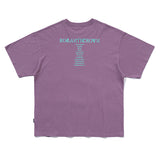 SLOGAN LIST LOGO TEE_DARK PURPLE (6687446368374)