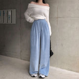 [BELLIDE MADE] Soft velvet velvet sweatshirt Wide pants