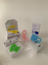 Tシャツキーリング / Green T-shirts keyring