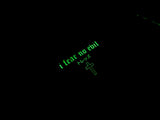 I FEAR NO EVIL LS TEE - BLACK (GLOW IN THE DARK) (6635535270006)
