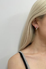 no.23シルバーピアススモール / no.23 earring silver small