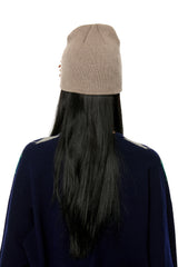 MINI RIBBON BEANIE / BEIGE