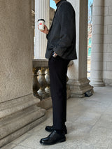 LMN ヘリングボーンウールブレザー / LMN Herringbone Wool Blazer (2 colors)
