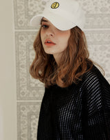 WAFFLE FISHNET SWEATER BLACK (6691447144566)