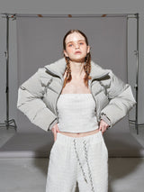ダックダウンクロップジャケット/DUCK DOWN CROPPED JACKET