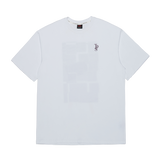 パープルパズルTシャツ / PURPLE PUZZLE T-SHIRTS [WHITE]