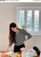 Wool Basic Round Crop Cardigan (7color)