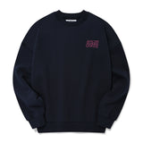 キルシーウィティーバニーレタリングスウェットシャツ / WITTY BUNNY LETTERING SWEATSHIRT [DARK NAVY] (6671650914422)