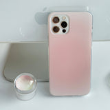 ウォームグラデーションフォンケーススマホグリップセット