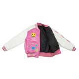 バーシティージャケット / NOKO Varsity Jacket♡ Pink