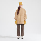 ナッピングフーディーロングスウェットシャツ/NAPPING HOODIE LONG SWEATSHIRT_BEIGE