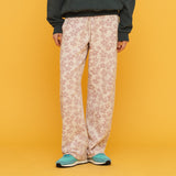 ツイードフラワーバンディングパンツ / TWEED FLOWER BANDING PANTS_PINK