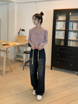 Liz Vintage Wide Denim Pants