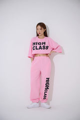 ハイクラスクロップTシャツ/TOP(9400) High Class Crop Tee