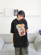 グラフィックホットエアバルーンTシャツ/ VENTIQUE Graphic hot air balloon T-shirt 5color