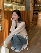 [S-L] Sandy Denim Wide Pants