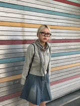 Mickey two tuck mini skirt