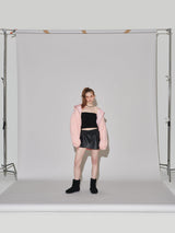 レザースカートパンツ / LEATHER SKIRT-PANTS