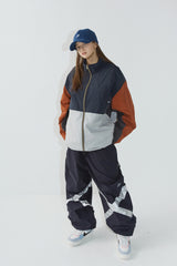 ワイドジャケット/BSR2223FWJK056 MCS WIDE JACKET NAVY BROWN