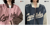 Capiカラーバーシティージャンパー/Capi Colored Bar City Jumper