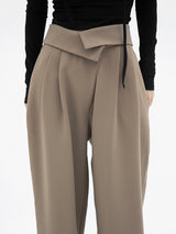 フォルディングスラックス / Folding slacks (2color)