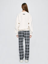 チェックトラックパンツ / CHECK TRACK PANTS (4623328968822)
