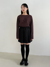ブリックストライプTシャツ