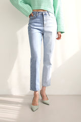 クルエラジーンズ / CREUELLA JEANS / UNBALANCE STRAIGHT DENIM PANTS