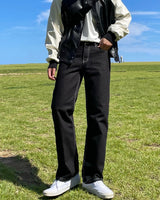 ラーセミデニムパンツ / LUR SEMI DENIM PANTS(2COLOR)