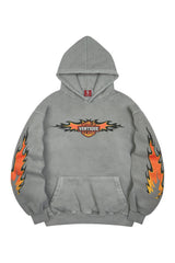 VENTIQUE Pigment Bat Napping Hoodie 2color
