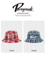 チェックバケットハット / paragraph 21f/w Check bucket hat 2color (6611341508726)