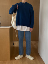 At Henry Neck Knit (9color) (6610405064822)