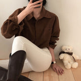 [BELLIDE MADE] Romance Corduroy Loose Fit Shirt & Shirt