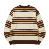 ストライプモヘアニット / Express Holiday Stripe Mohair Knit_Brown