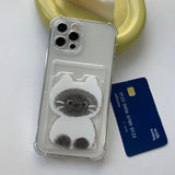 Shamizu Sketch Some Cat Card Storage Phone Case