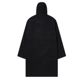 カットポイントダッフルコート / CUT POINT DUFFLE COAT - BLACK