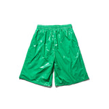 Cロゴワンタックサテンショートパンツ / C LOGO ONE TUCK SATIN WIDE SHORT PANTS