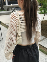 Amber net bolero