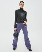 PLASTER CAST TURTLENECK KNIT-BLACK (6605055524982)