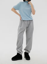 ラクーンタートルスリーブニット / Raccoon Turtle Short Sleeve Knit (3color)