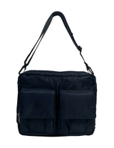 パッデッドカーゴポケットクロスバッグ / Padded Cargo Pocket Cross Bag (Navy)