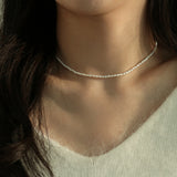 14K goldfilled baby rice pearl necklace (6679729340534)