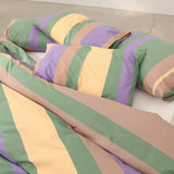 Iris green pillow case
