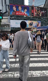 ヘアリーラウンドニットT