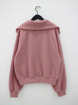オーバーネックスウェットシャツ/over neck sweatshirt (4color)
