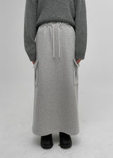 [MADE] Derby Car Cargo Banding Long Skirt