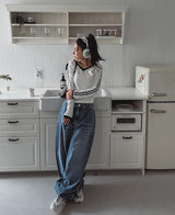 (ユニセックス) ゲットーマキシワイドデニム / (UNISEX) Getto Maxi Wide Denim
