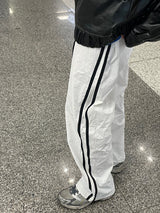 Hip track wide pants